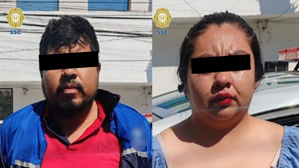 Policías Auxiliares (PA) detuvieron a la pareja cuando realizaban labores de vigilancia en la estación El Salvador.