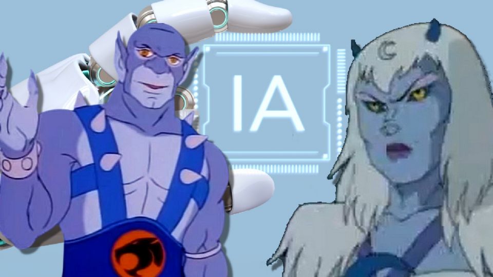 Panthro y Chilla de los ThunderCats.