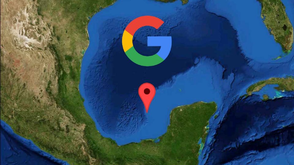 Golfo de México tendrá nuevo nombre en Google Maps.