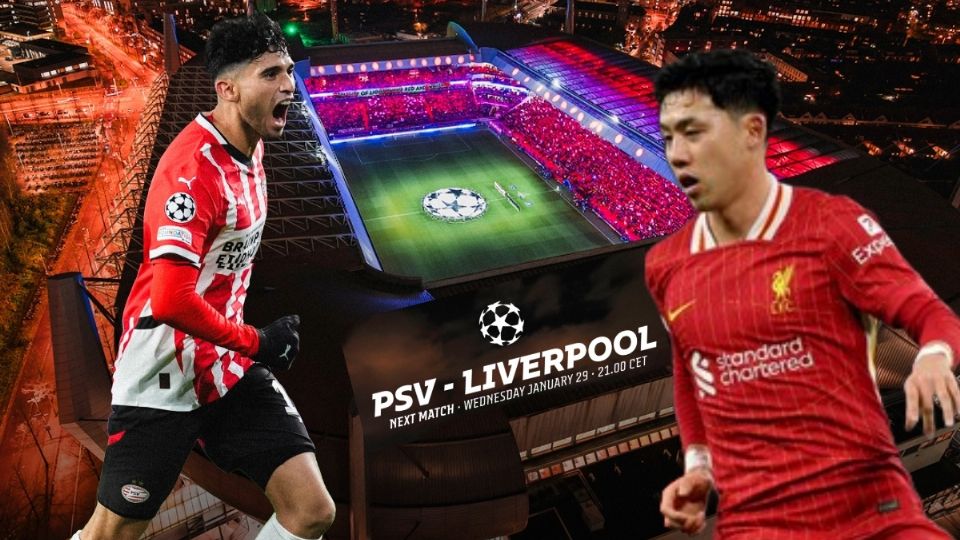 Liverpool saldrá con todo a vencer al PSV en su propia casa, para no ser rebasado por Bacerlona