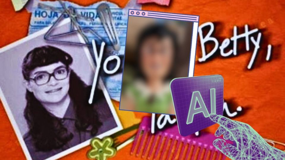 Así se vería Betty La Fea si fuera un personaje de Los Picapiedra según la IA