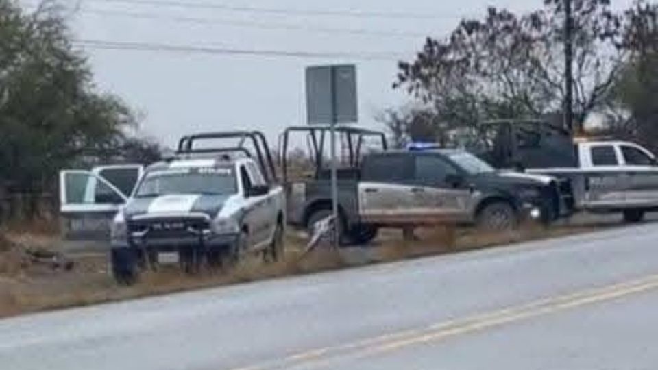 Miembros de la Fuerza Civil de Nuevo León participan en el Operativo Muralla tras un enfrentamiento armado y persecución en el Valle de las Salinas.