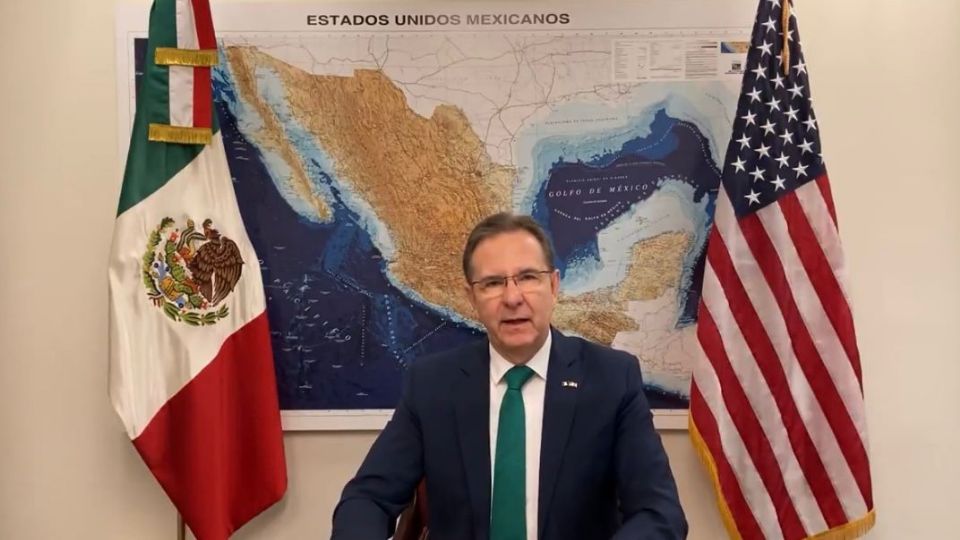 Esteban Moctezuma Barragán, embajador de México en EU.