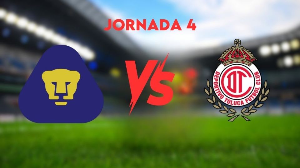 Pumas vs Toluca horarios y dónde ver