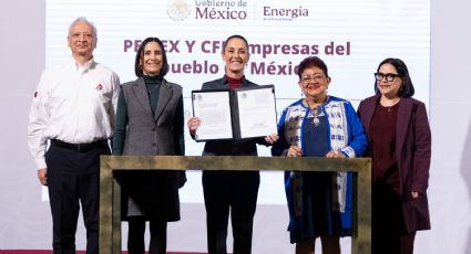 Sheinbaum firma reforma energética: CFE y Pemex se fortalecen