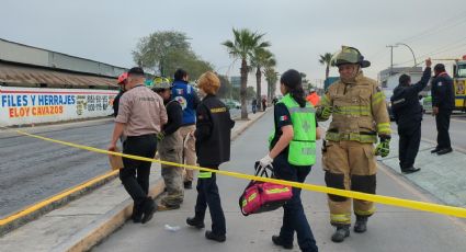 Motociclista muere tras ser impactado por unidad de Ecovía en Guadalupe