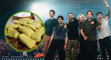 Linkin Park sorprende a fans con tamales gratis previo a conciertos en la CDMX