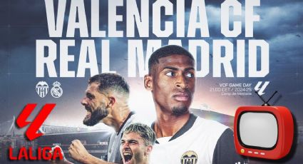 Valencia vs Real Madrid: dónde ver en vivo el partido de la Jornada 12 de LaLiga