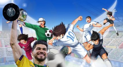 Así se vería Henry Martín si fuera un personaje de Supercampeones, según la inteligencia artificial