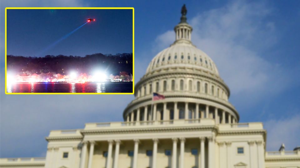 El helicóptero siniestrado en Washington realizaba un entrenamiento, afirma el Pentágono.