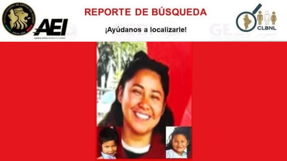 Irazema Berenice Muñoz Segura de 29 años de edad y sus hijos, Acacia Daniela Muñoz Segura de 8 años y Francisco Manuel Gutiérrez Muñoz de 5 años fueron vistos por última vez el pasado mes de diciembre.