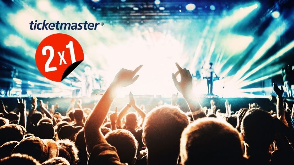 Ticketmaster lanza boletos al 2x1 en estos conciertos en CDMX