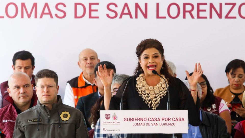 'A mí me gustaría que esta colonia, Lomas de San Lorenzo, fuera de las más videovigiladas de la Ciudad de México', dijo Brugada.