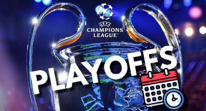 Así quedaron los partidos de playoffs de la Champions League: fechas