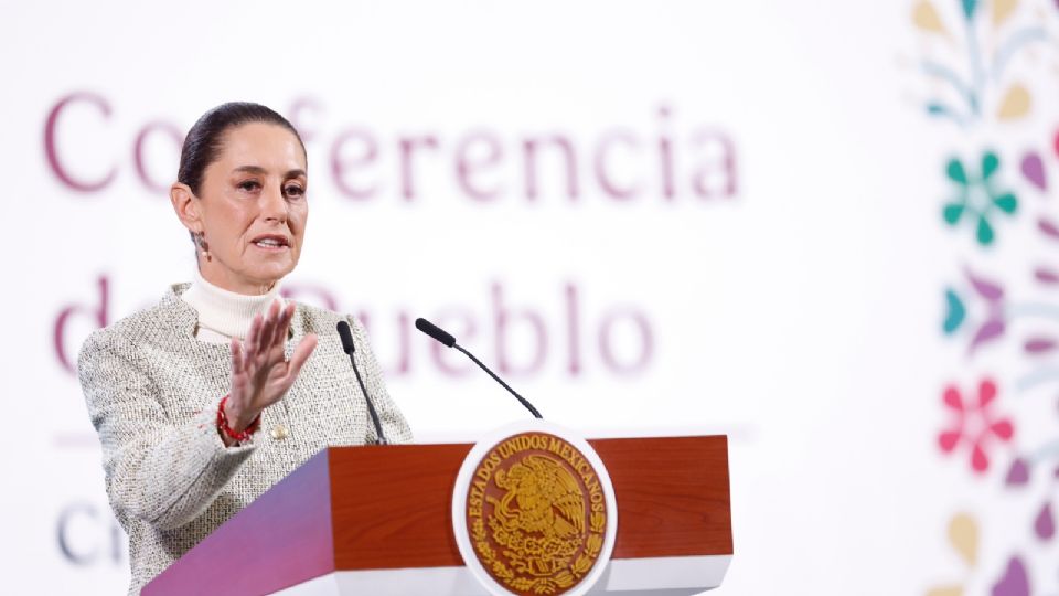 Claudia Sheinbaum Pardo, presidenta de México.