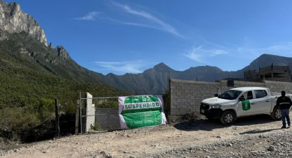 Suspenden construcción en área natural protegida de Potrero Chico