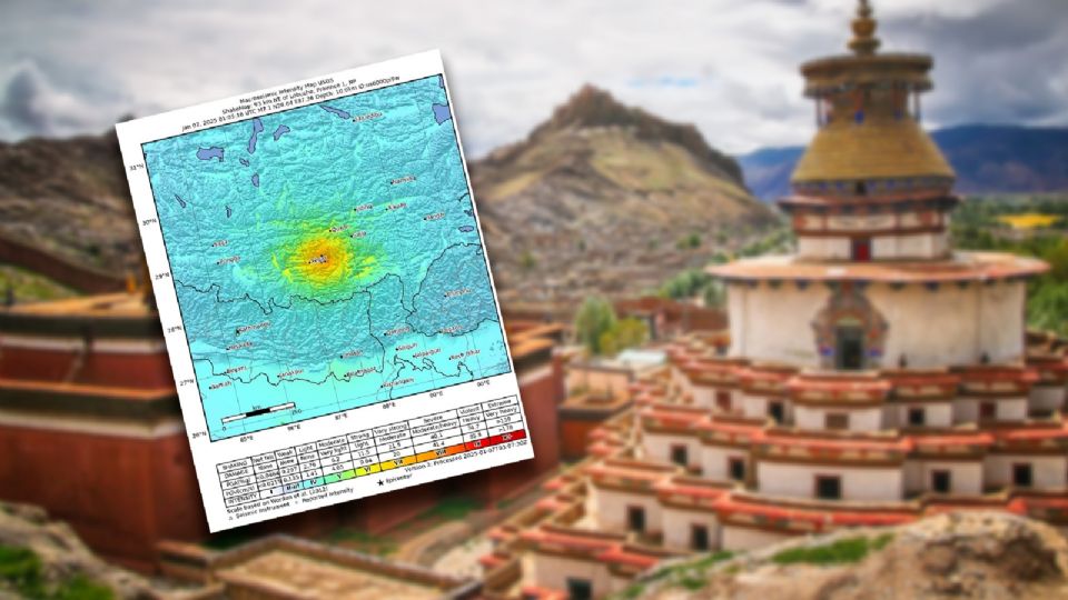 Tíbet y otras zonas del oeste de China son frecuente escenario de terremotos, por su cercanía con la placa tectónica asiática de la India.