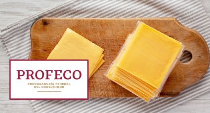 Esta es la marca de queso americano con menos grasa, según la Profeco