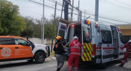 Dos trabajadores sufren accidente en colegio ubicado en Santiago