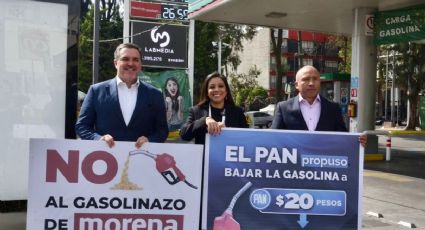 PAN CDMX acusa a Morena de aplicar nuevo gasolinazo