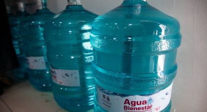 Comienza venta de Agua Bienestar, esta semana solo 450 garrafones diarios