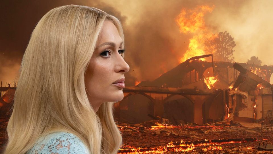 Entre los famosos afectados por los incendios en Los Ángeles está Paris Hilton.