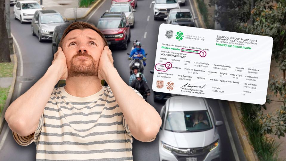 Circular por CDMX sin la tarjeta de circulación de tu vehículo te puede hacer acreedor de una multa considerable.