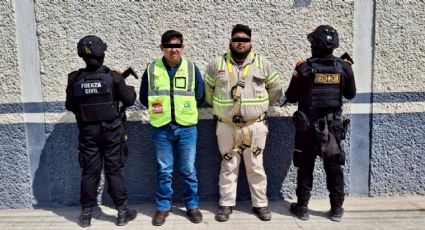 Capturan a dos jóvenes que se hacían pasar por trabajadores de CFE para extorsionar