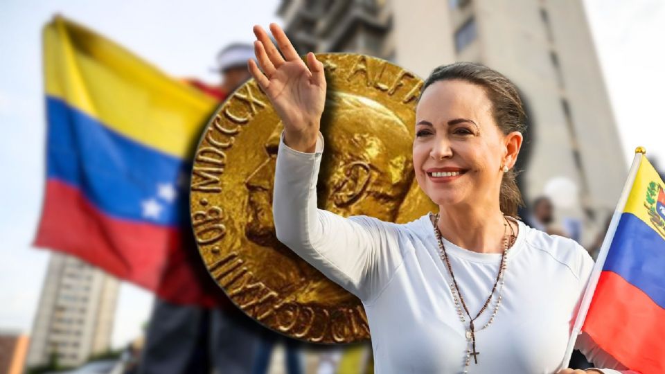 María Corina Machado símbolo de esperanza para Venezuela.