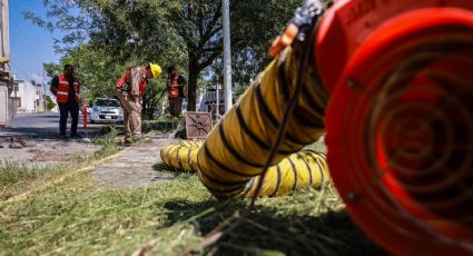 Agua y Drenaje de Monterrey inicia renovación de drenaje sanitario en la colonia Del Vidrio