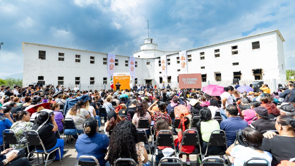 El gobernador Samuel García y Mariana Rodríguez presentaron el proyecto “Ponte Nuevo: Ponte Libertad”.