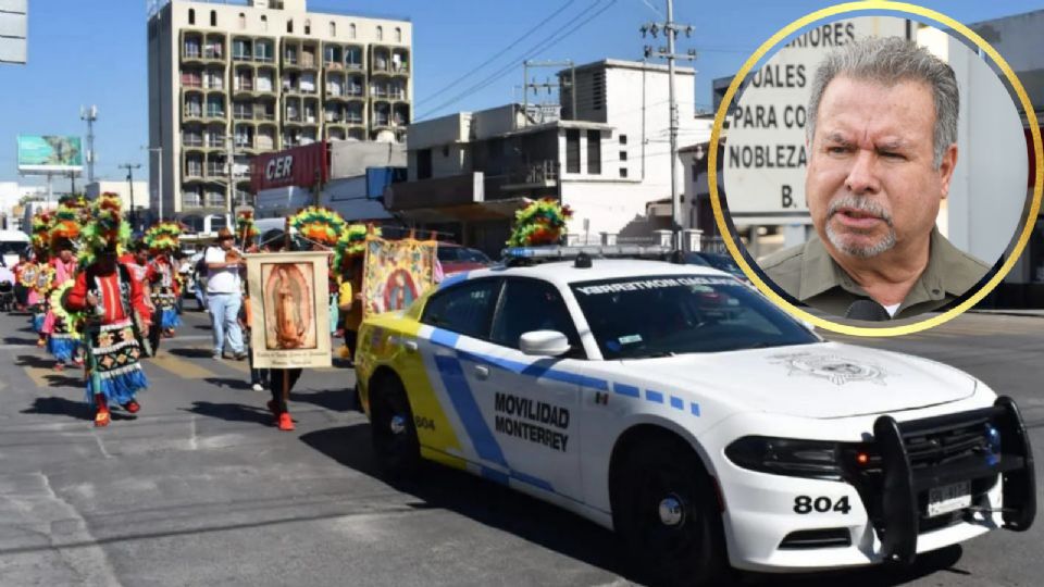 Autoridades de Monterrey iniciarán operativo especial de Tránsito para acompañar las peregrinaciones al Santuario de Guadalupe en la colonia Independencia.