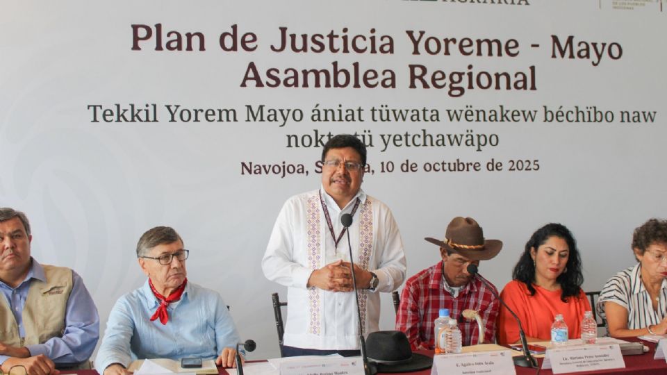 Adelfo Regino Montes hizo un llamado a la unidad para lograr un propósito común: justicia y bienestar.