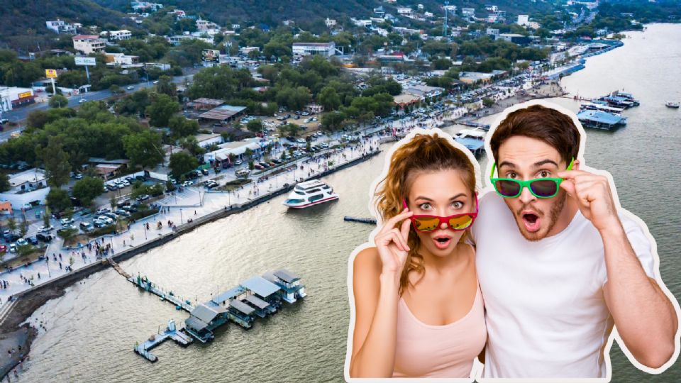 La Presa La Boca en Santiago, Nuevo León, registra más del 100% de su capacidad tras las recientes lluvias.