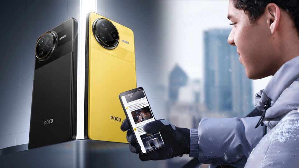 El Poco F7 Ultra es uno de los celulares, que te sorprenderá con su diseño elegante.