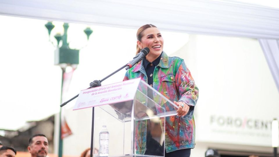 Marina del Pilar Avila Olmeda, gobernadora de Baja California.