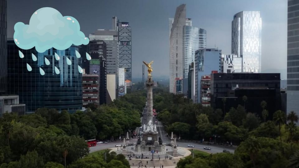 Un nuevo frente frío se espera esta semana, con estos días como los que más lloverá en la CDMX.