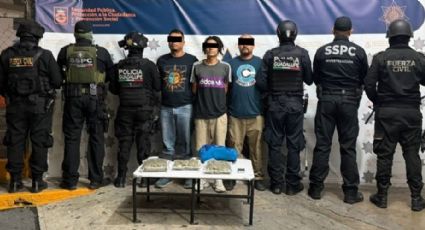 Capturan a tres presuntos narcomenudistas en operativo coordinado en Guadalupe