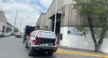 Accidente laboral en Monterrey deja a trabajador lesionado