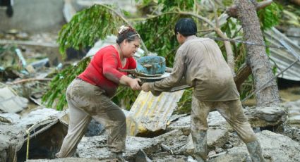 Gobierno reporta 76 muertos y 31 desaparecidos por lluvias; 112 comunidades siguen incomunicadas