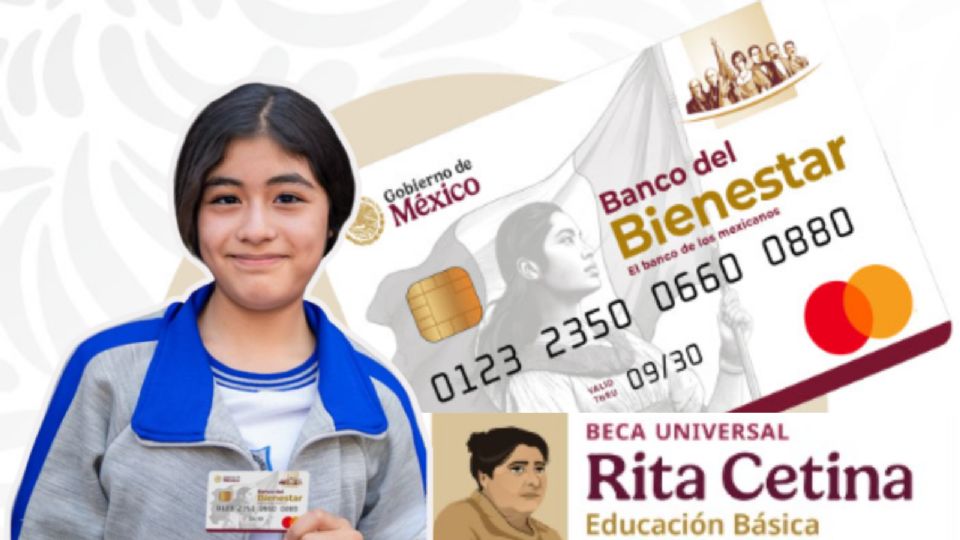Los beneficiarios de la Beca Rita Cetina recibirán su pago del 13 al 17 de octubre según la inicial de su apellido, con depósitos directos en el Banco del Bienestar.
