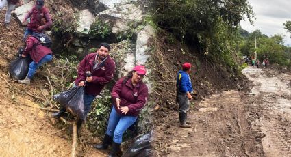 'Urge apoyo para sobrevivir': Habitante de Xochicoatlán, Hidalgo, pide ayuda tras intensas lluvias