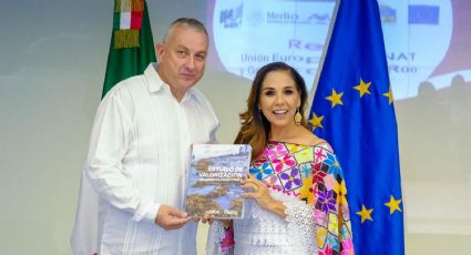 Mara Lezama impulsa, junto a UE, cooperación para transformar sargazo en desarrollo sostenible