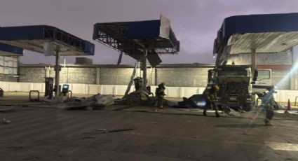Gasera en Monterrey sufrió explosión por presunta mala maniobra