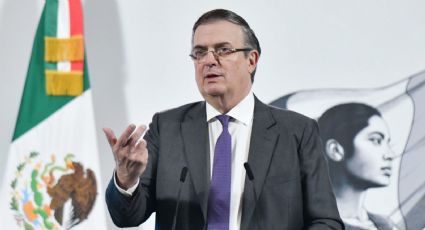 Marcelo Ebrard afirma que revisión del T-MEC avanza, durante reunión con el CCE