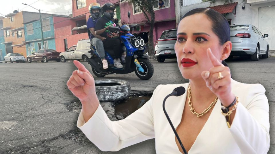 Conoce la denuncia de Sandra Cuevas al alcalde panista Luis Mendoza por las malas condiciones de las calles en la Benito Juárez.