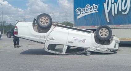 Accidente en la Carretera a Monclova deja un muerto y siete lesionados en El Carmen