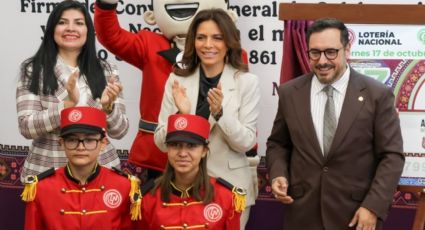 IPN y Lotería Nacional develan billete para conmemorar Archivo Histórico politécnico