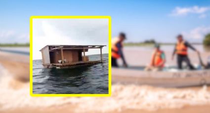 VIDEO | Lluvias en Veracruz arrastran restaurante 'El Atracadero' de Tuxpan a 300 km en el mar