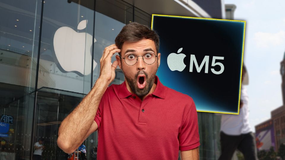 El M5 integra una unidad de procesamiento gráfico (GPU) con un Neural Accelerator.